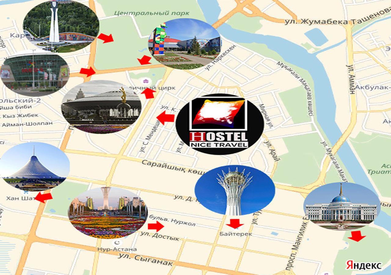 Hostel Nice Travel Akmola Esterno foto